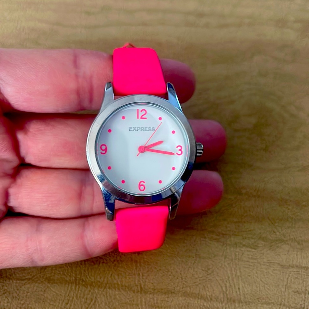 Express Hot Pink Watch